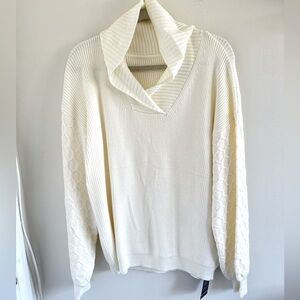 NEW Zhenwei Women’s Shawl Collar Sweater